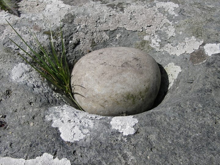 σημάδι πέτρα